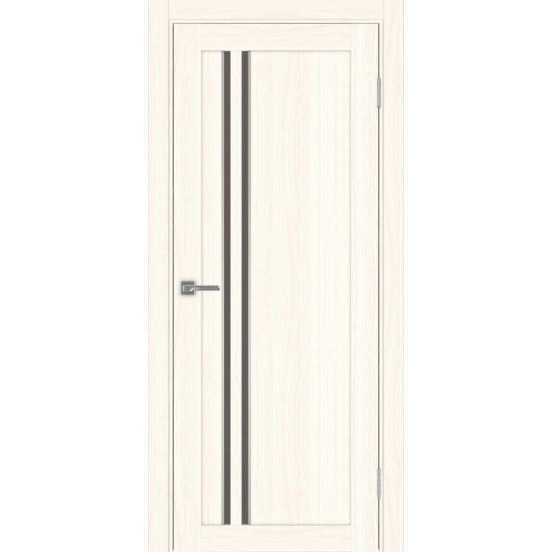 Межкомнатная дверь Турин 525.121 АПС молдинг SC, цвет ясень светлый, заполнение Бронза матовое, размер 200*80 см.