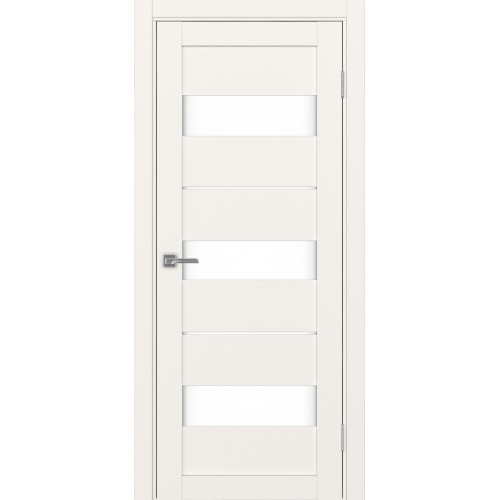 Турин 526.122, цвет Бежевый стекло LACбелый, размер 80*200 см.