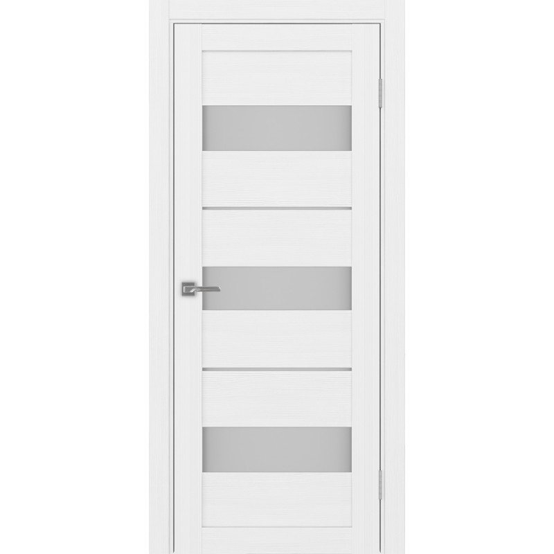 Межкомнатная дверь Турин 526.122, цвет белый лёд, заполнение Мателюкс, размер 200*80 см.