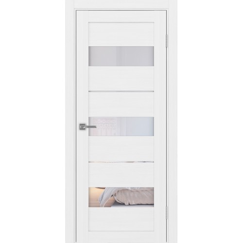 Турин 526.122, цвет белый лёд, заполнение Прозрачное, размер 200*80 см.