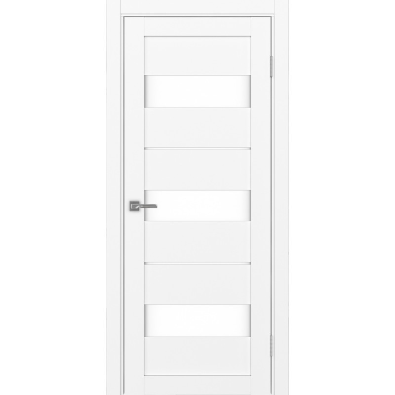 Межкомнатная дверь Турин 526.122, цвет белый снежный, заполнение LACбелый, размер 200*80 см.
