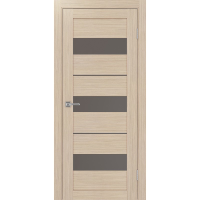 Межкомнатная дверь Турин 526.122, цвет дуб беленый FL, заполнение Бронза матовое, размер 200*80 см.