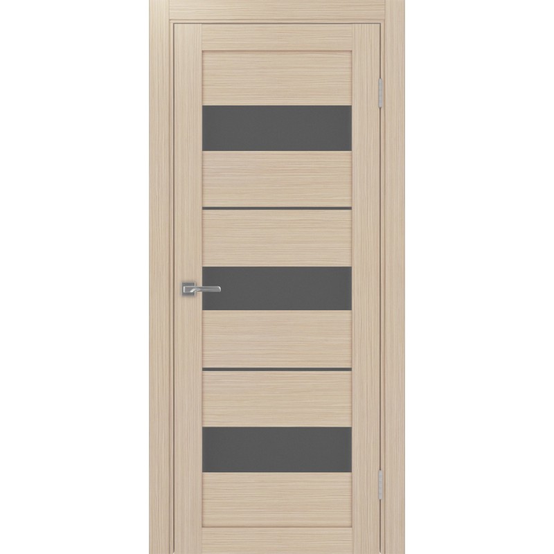 Межкомнатная дверь Турин 526.122, цвет дуб беленый FL, заполнение Графит матовое, размер 200*80 см.