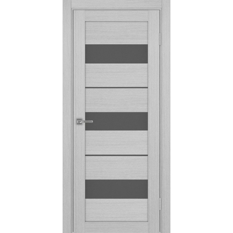 Межкомнатная дверь Турин 526.122, цвет дуб серый FL, заполнение Графит матовое, размер 200*80 см.