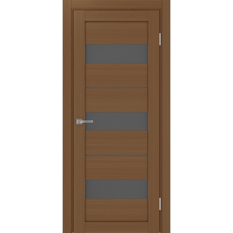 Межкомнатная дверь Турин 526.122, цвет орех NL, заполнение Графит матовое, размер 200*80 см.