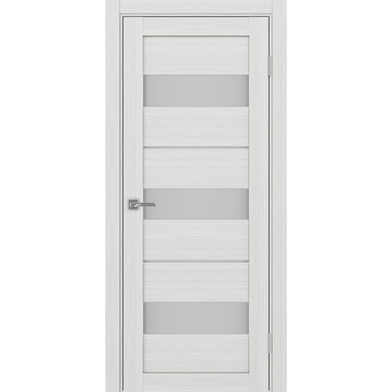 Межкомнатная дверь Турин 526.122, цвет ясень серебристый, заполнение Мателюкс, размер 200*80 см.