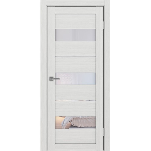 Турин 526.122, цвет ясень серебристый, заполнение Прозрачное, размер 200*80 см.