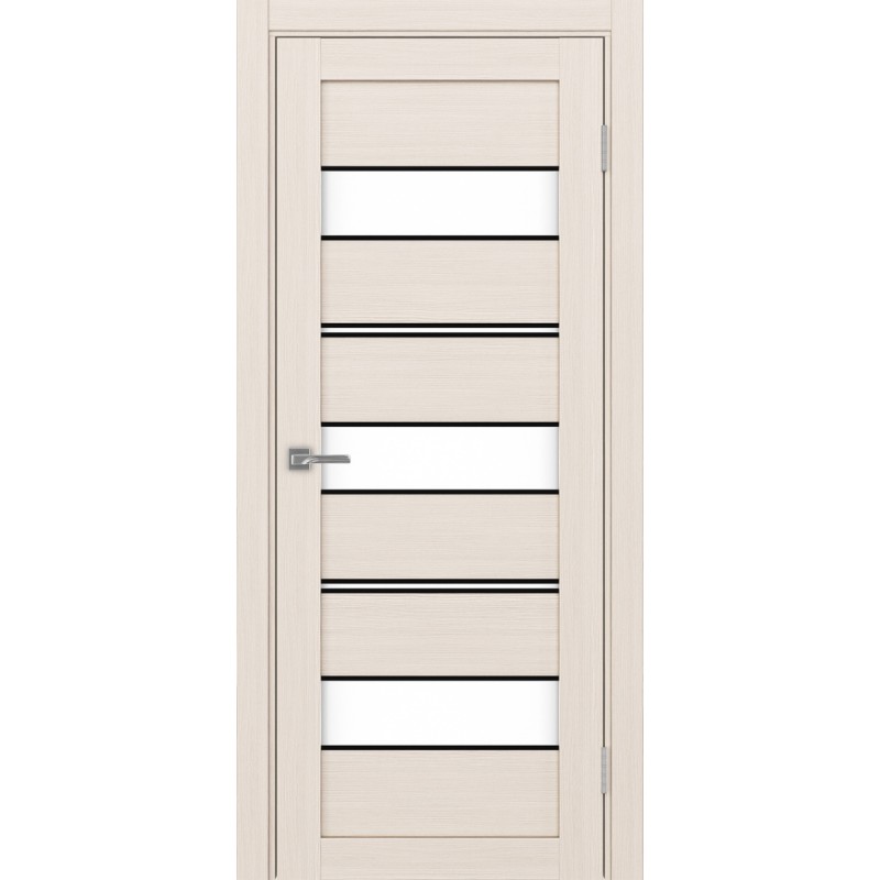 Межкомнатная дверь Турин 526.122 АППmax молдинг SB, цвет ясень перламутровый, заполнение LACбелый, размер 200*80 см.