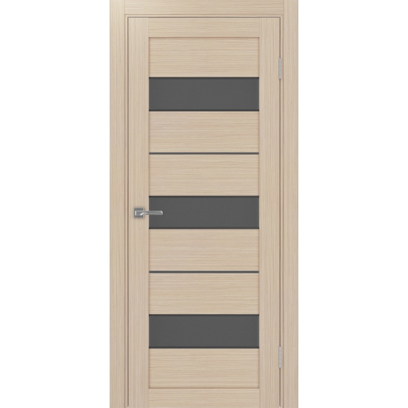 Межкомнатная дверь Турин 526.122 АПС молдинг SB, цвет дуб беленый FL, заполнение Графит матовое, размер 200*80 см.