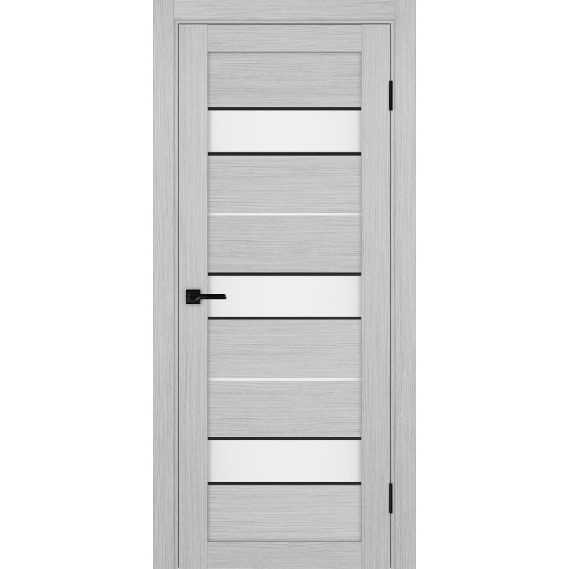 Межкомнатная дверь Турин 526.122 АПС молдинг SB, цвет дуб серый FL, заполнение Мателюкс, размер 200*80 см.