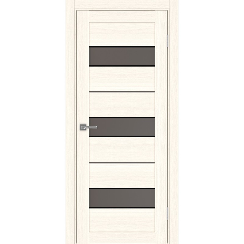 Межкомнатная дверь Турин 526.122 АПС молдинг SB, цвет ясень светлый, заполнение Бронза матовое, размер 200*80 см.