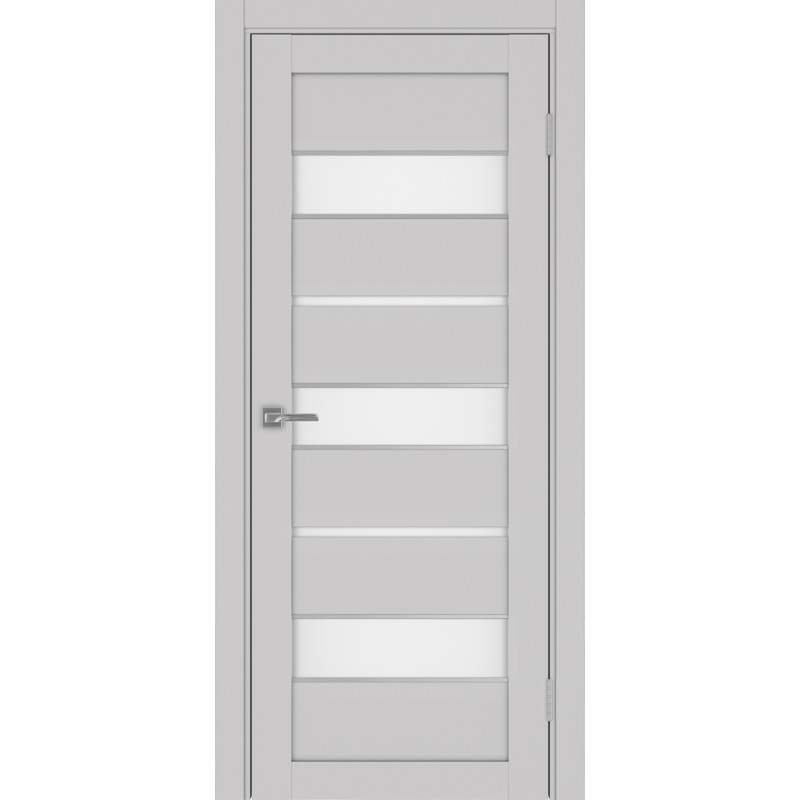 Межкомнатная дверь Турин 526.122 АПС молдинг SC, цвет пепельный, заполнение Мателюкс, размер 200*80 см.