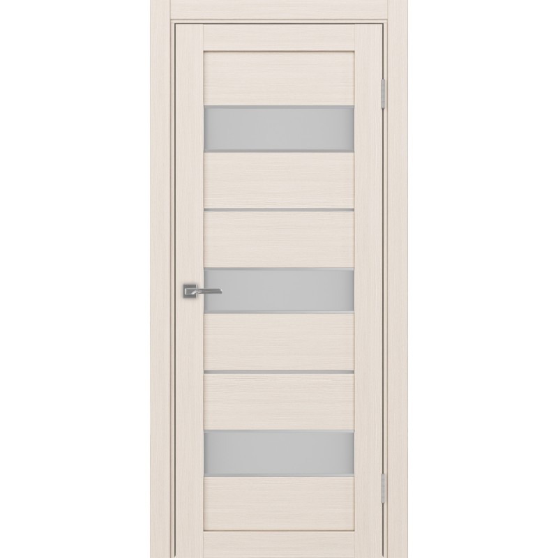 Межкомнатная дверь Турин 526.122 АПС молдинг SC, цвет ясень перламутровый, заполнение Мателюкс, размер 200*80 см.