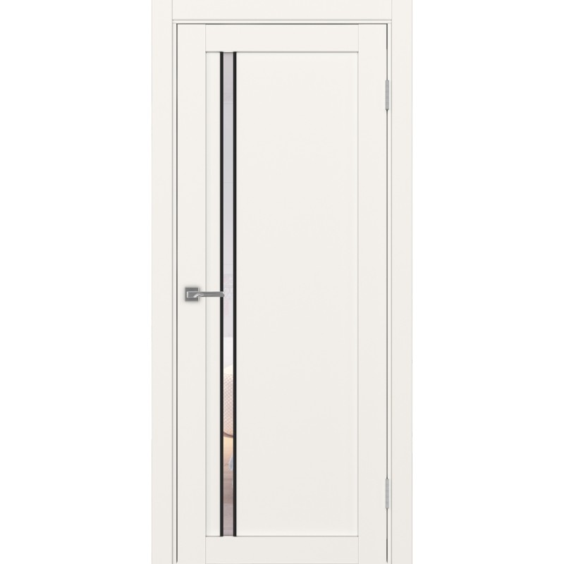 Межкомнатная дверь Турин 527.121 АПС молдинг SB, цвет, бежевый, заполнение Прозрачное, размер 200*80 см.