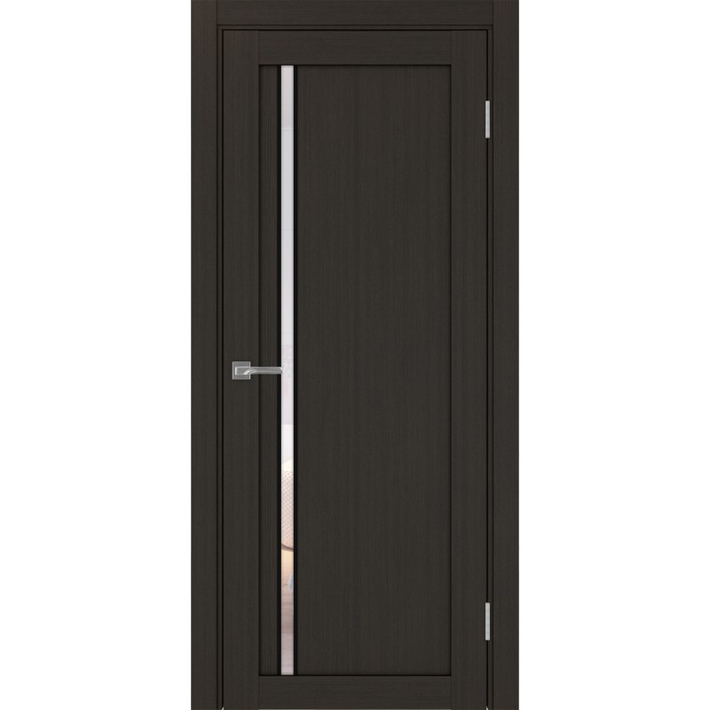 Межкомнатная дверь Турин 527.121 АПС молдинг SB, цвет венге FL, заполнение Прозрачное, размер 200*80 см.