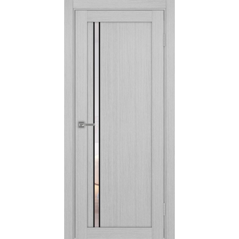 Межкомнатная дверь Турин 527.121 АПС молдинг SB, цвет дуб серый FL, заполнение Прозрачное, размер 200*80 см.