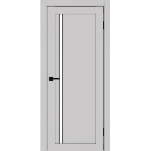 Турин 527.121 АПС молдинг SB, цвет пепельный, заполнение LACбелый, размер 200*80 см.