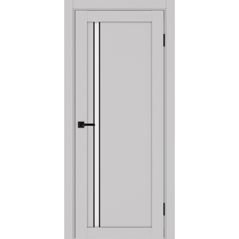 Межкомнатная дверь Турин 527.121 АПС молдинг SB, цвет пепельный, заполнение Мателюкс, размер 200*80 см.