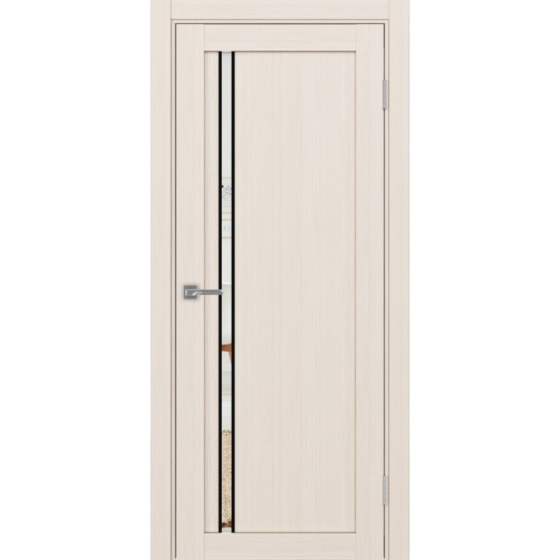 Межкомнатная дверь Турин 527.121 АПС молдинг SB, цвет ясень перламутровый, заполнение Зеркало, размер 200*80 см.