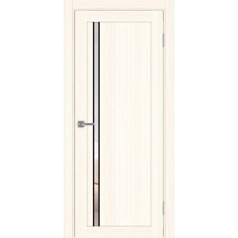 Межкомнатная дверь Турин 527.121 АПС молдинг SB, цвет ясень светлый, заполнение Прозрачное, размер 200*80 см.