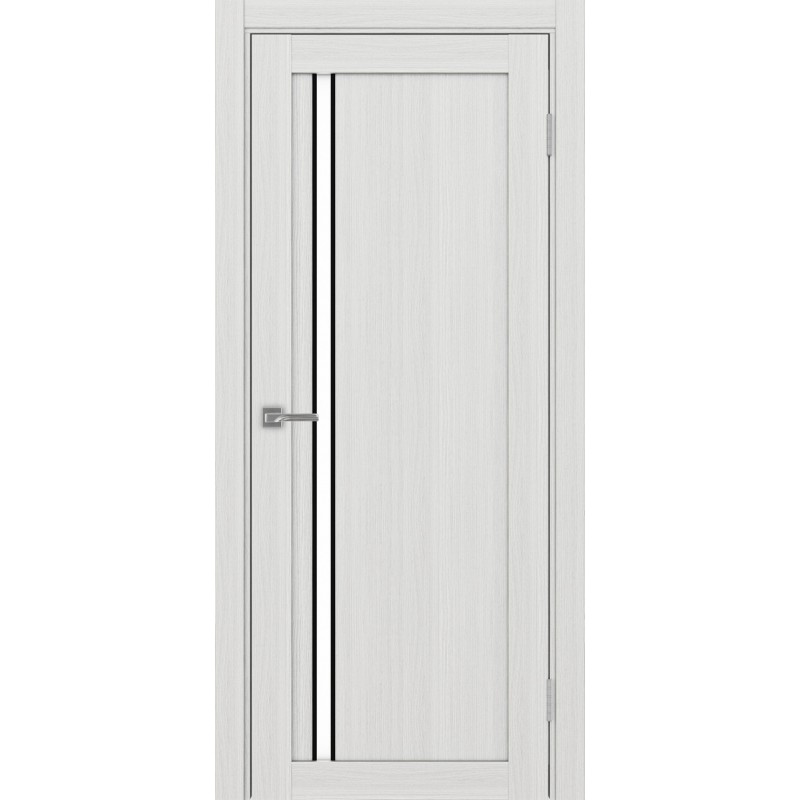 Межкомнатная дверь Турин 527.121 АПС молдинг SB, цвет ясень серебристый, заполнение LACбелый, размер 200*80 см.