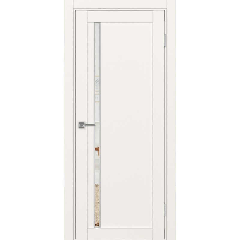 Межкомнатная дверь Турин 527.121 АПС молдинг SC, цвет, бежевый, заполнение Зеркало, размер 200*80 см.