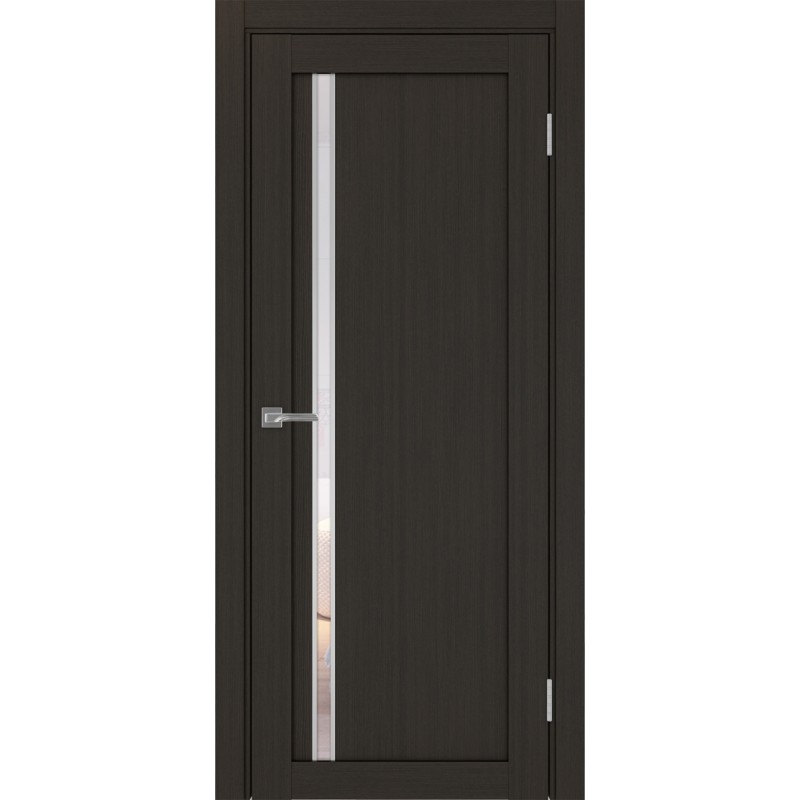 Межкомнатная дверь Турин 527.121 АПС молдинг SC, цвет венге FL, заполнение Прозрачное, размер 200*80 см.