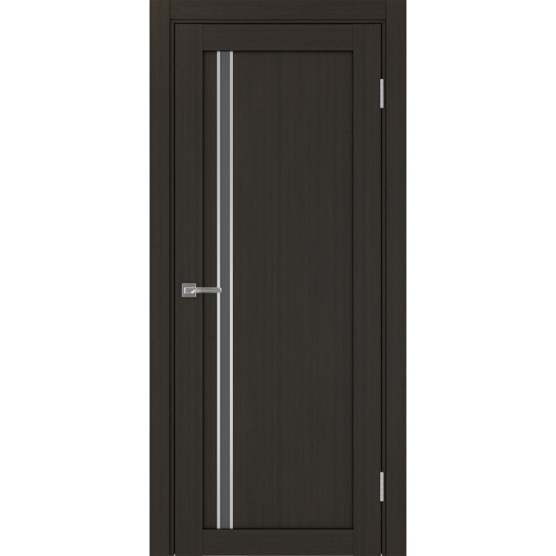 Межкомнатная дверь Турин 527.121 АПС молдинг SC, цвет венге FL, заполнение Графит матовое, размер 200*80 см.