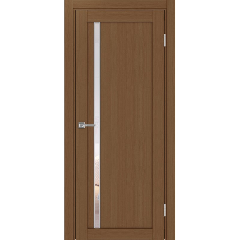 Межкомнатная дверь Турин 527.121 АПС молдинг SC, цвет орех NL, заполнение Прозрачное, размер 200*80 см.