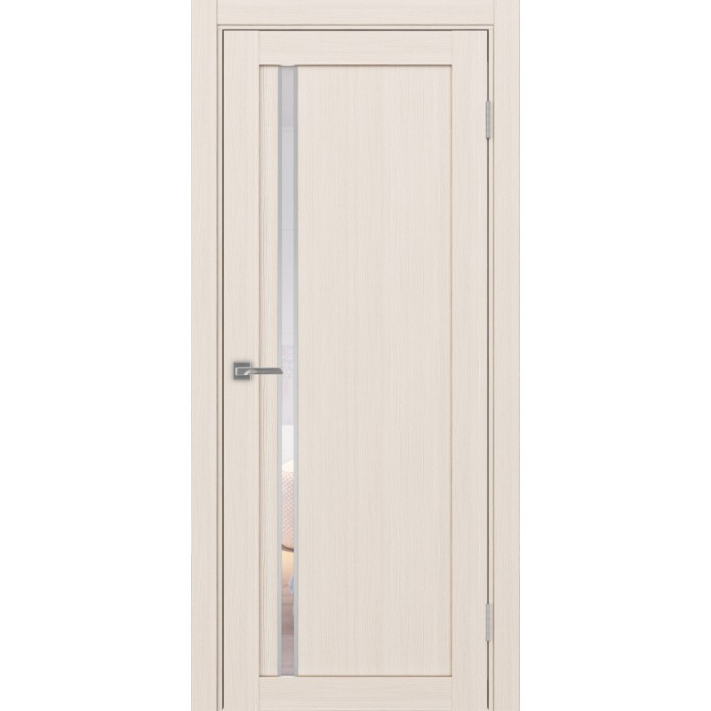 Межкомнатная дверь Турин 527.121 АПС молдинг SC, цвет ясень перламутровый, заполнение Прозрачное, размер 200*80 см.