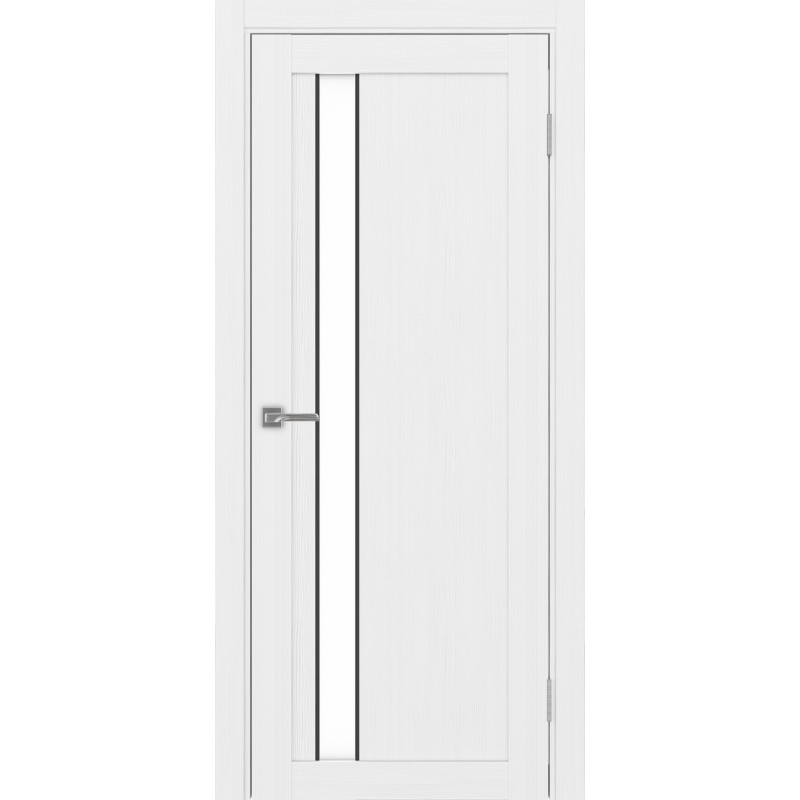 Межкомнатная дверь Турин 528.121 АПП молдинг SB, цвет белый лёд, заполнение LACбелый, размер 200*80 см.