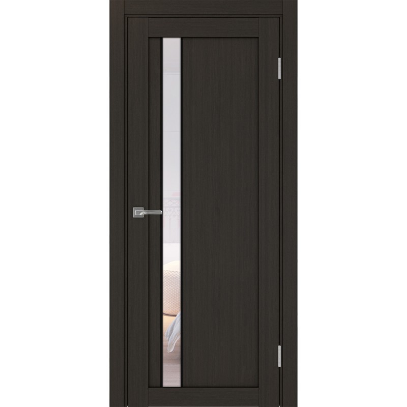 Межкомнатная дверь Турин 528.121 АПС молдинг SB, цвет венге FL, заполнение Прозрачное, размер 200*80 см.