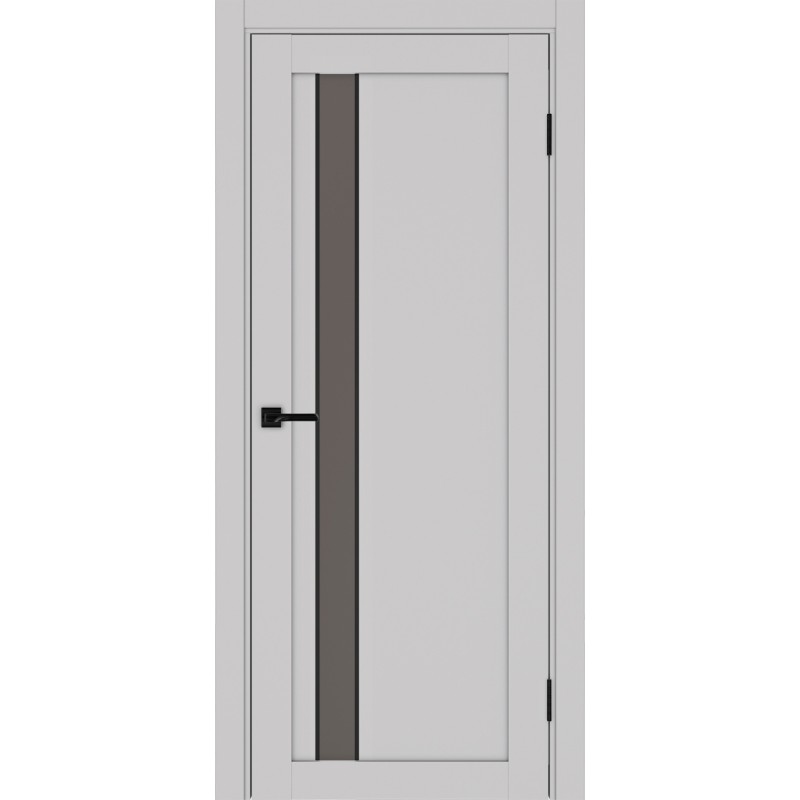 Межкомнатная дверь Турин 528.121 АПС молдинг SB, цвет пепельный, заполнение Бронза матовое, размер 200*80 см.