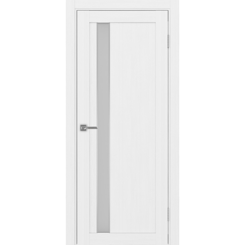 Межкомнатная дверь Турин 528.121 АПС молдинг SC, цвет белый лёд, заполнение Мателюкс, размер 200*80 см.