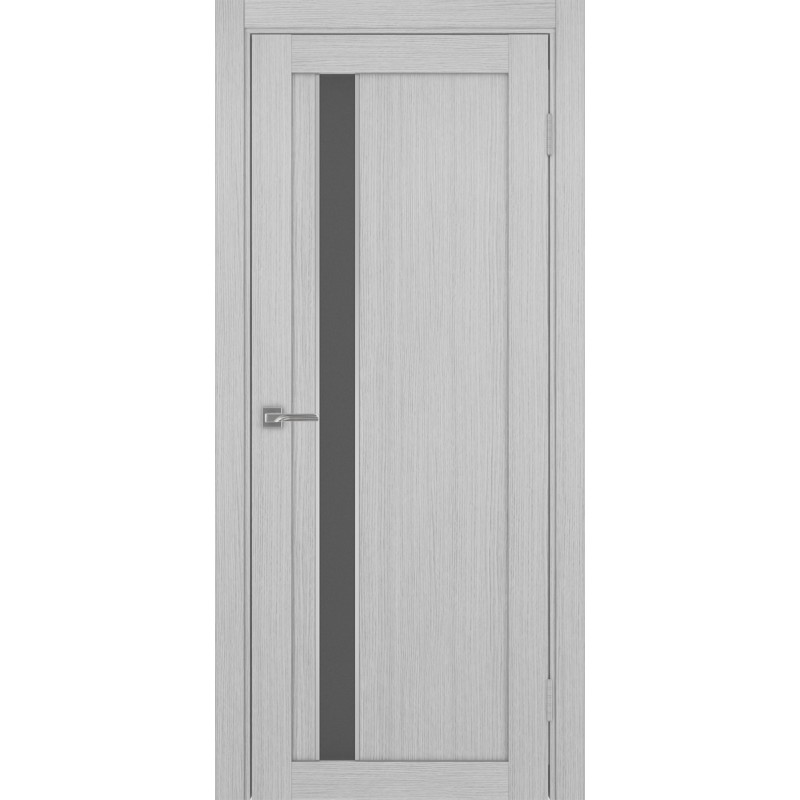 Межкомнатная дверь Турин 528.121 АПС молдинг SC, цвет дуб серый FL, заполнение Графит матовое, размер 200*80 см.