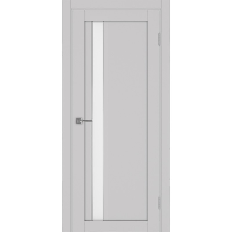 Межкомнатная дверь Турин 528.121 АПС молдинг SC, цвет пепельный, заполнение Мателюкс, размер 200*80 см.