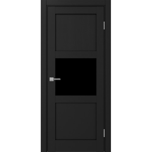 Турин 530.121, цвет Антрацит стекло LACчерный, размер 80*200 см.