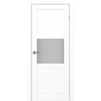 Турин 530.121, цвет белый снежный, заполнение Пунта бесцветное, размер 200*80 см.