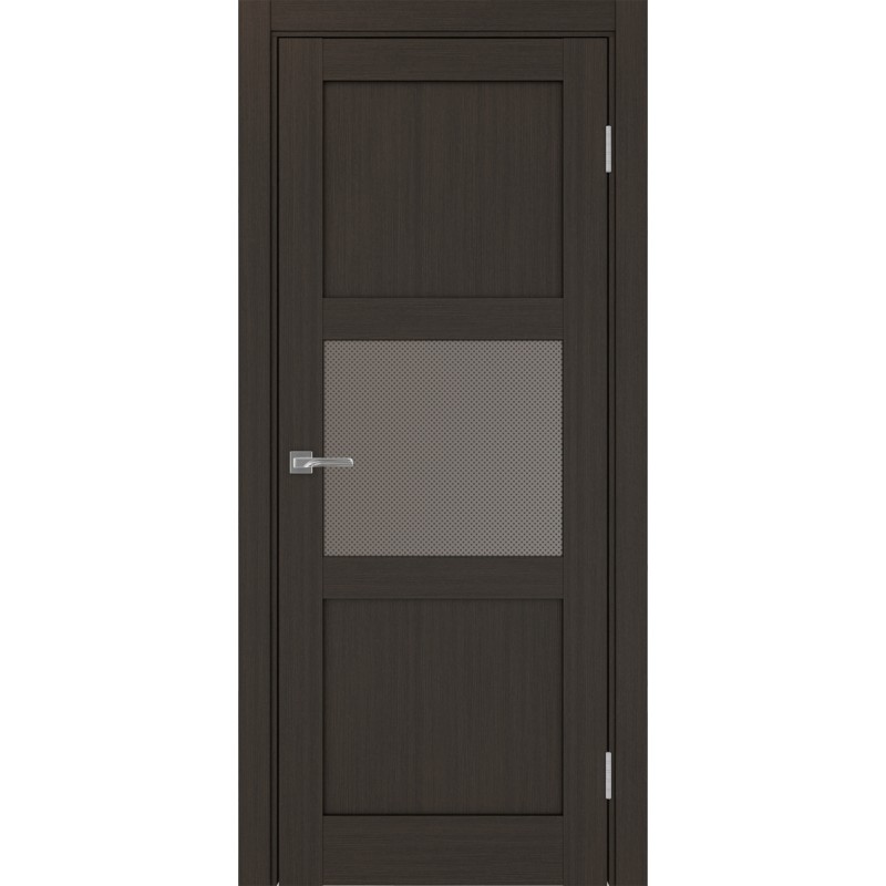 Межкомнатная дверь Турин 530.121, цвет венге FL, заполнение Пунта бронзовое, размер 200*80 см.