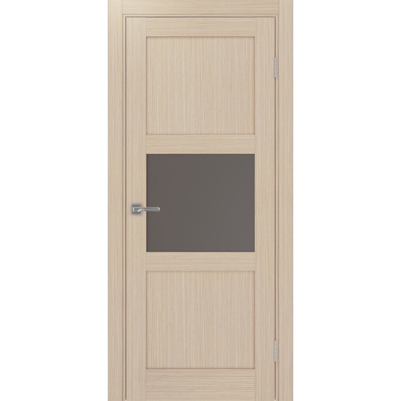 Межкомнатная дверь Турин 530.121, цвет дуб беленый FL, заполнение Бронза матовое, размер 200*80 см.