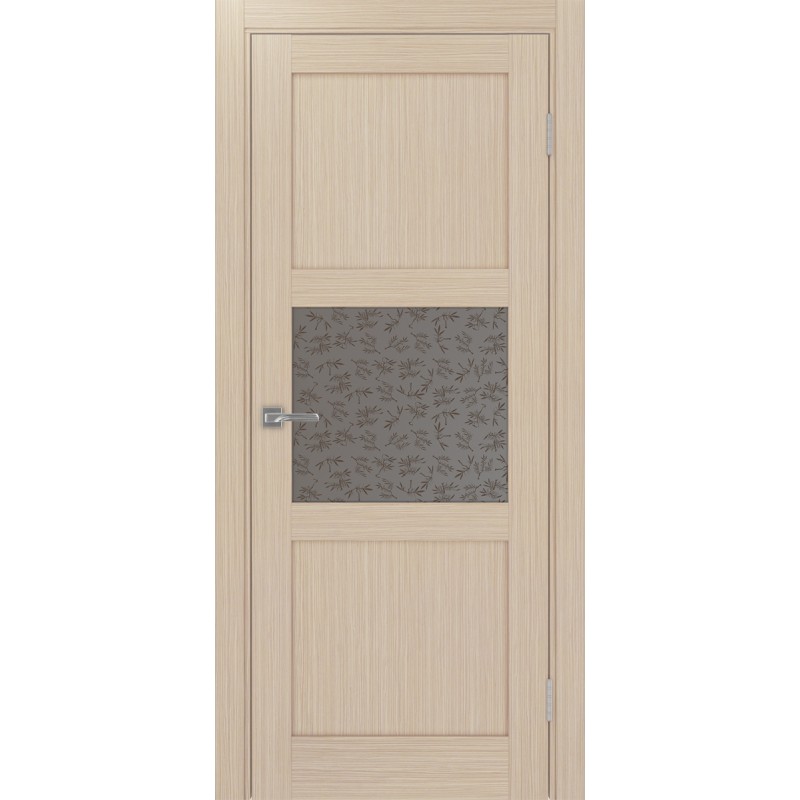 Межкомнатная дверь Турин 530.121, цвет дуб беленый FL, заполнение Дали бронзовое, размер 200*80 см.