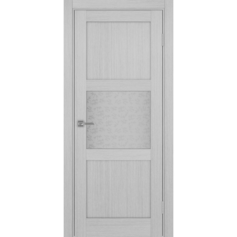 Межкомнатная дверь Турин 530.121, цвет дуб серый FL, заполнение Дали бесцветное, размер 200*80 см.