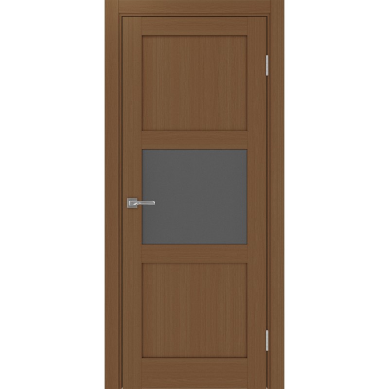 Межкомнатная дверь Турин 530.121, цвет орех NL, заполнение Графит матовое, размер 200*80 см.