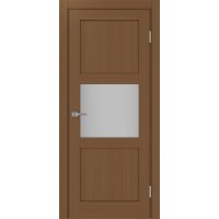 Турин 530.121, цвет орех NL, стекло Пунта бесцветное, размер 80*200 см.