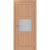Турин 530.121, цвет ясень тёмный, стекло Пунта бесцветное, размер 80*200 см.
