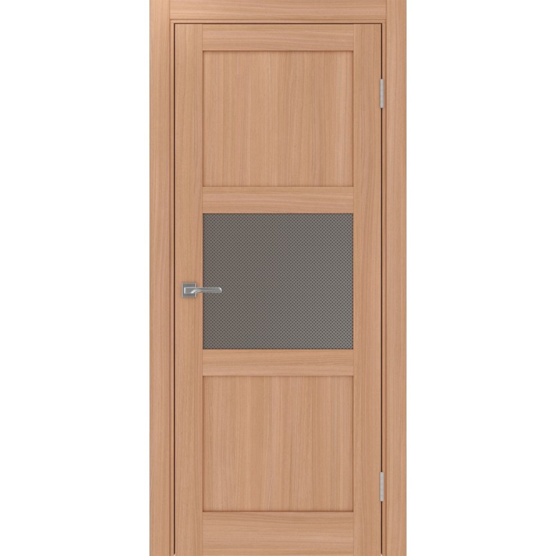 Межкомнатная дверь Турин 530.121, цвет ясень тёмный, заполнение Пунта бронзовое, размер 200*80 см.