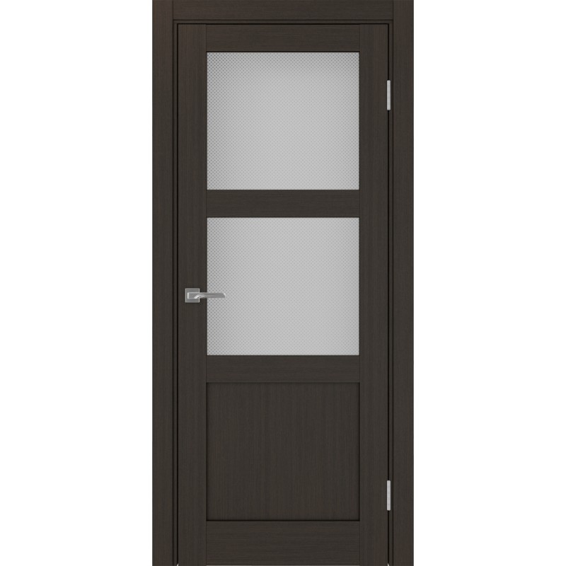 Межкомнатная дверь Турин 530.221, цвет венге FL, заполнение Пунта бесцветное, размер 200*80 см.