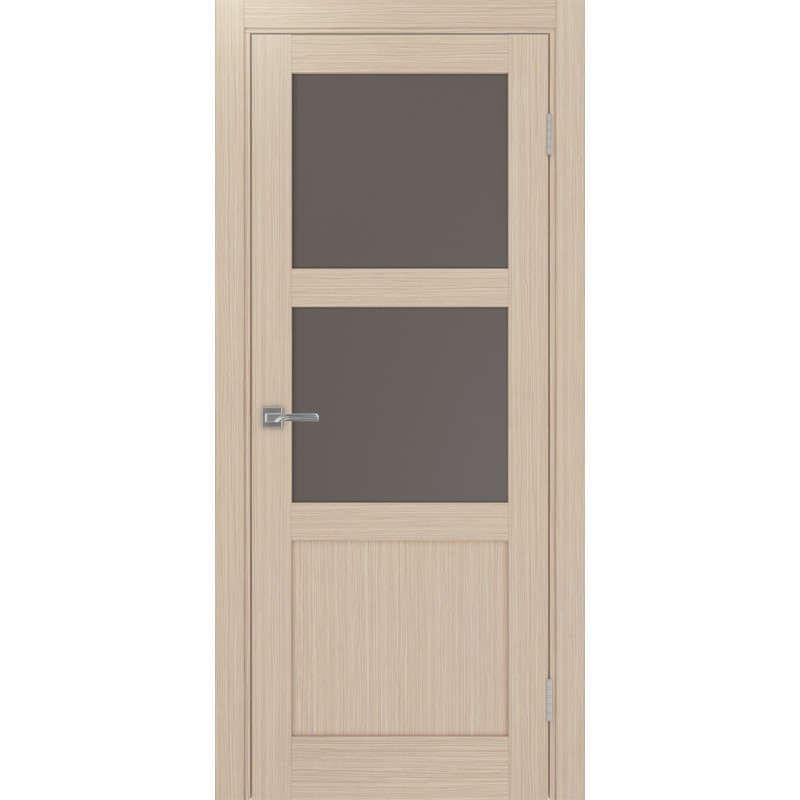 Межкомнатная дверь Турин 530.221, цвет дуб беленый FL, заполнение Бронза матовое, размер 200*80 см.