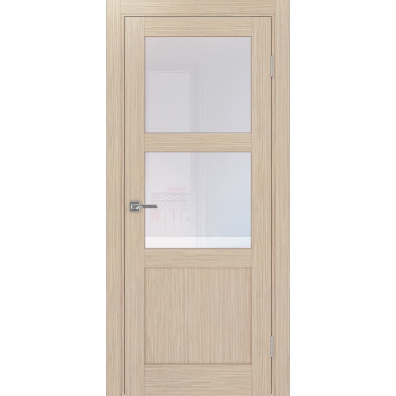 Межкомнатная дверь Турин 530.221, цвет дуб беленый FL, заполнение Прозрачное, размер 200*80 см.