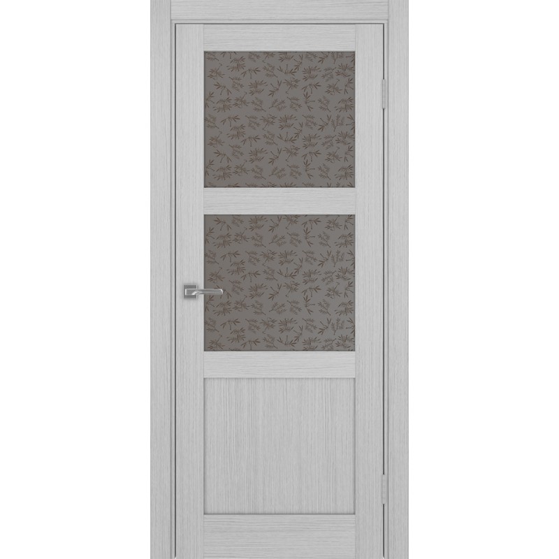 Межкомнатная дверь Турин 530.221, цвет дуб серый FL, заполнение Дали бронзовое, размер 200*80 см.